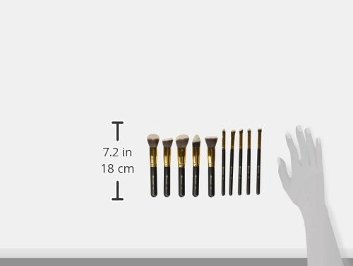 BH Cosmetics - Juego de brochas para esculpir y mezclar