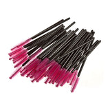 100Pcs Desechables Maquillaje Pestañas Cepillo Rimel Varitas Ojo Pestañas Cejas Aplicador Cosmético Maquillaje Cepillo Kits De Herramientas