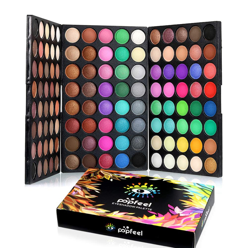 Sebami Sombras para Ojos, Paleta de Sombra de Ojos Paleta de Maquillaje Kit Set Profesional Sombra de Ojos (120 Colores)