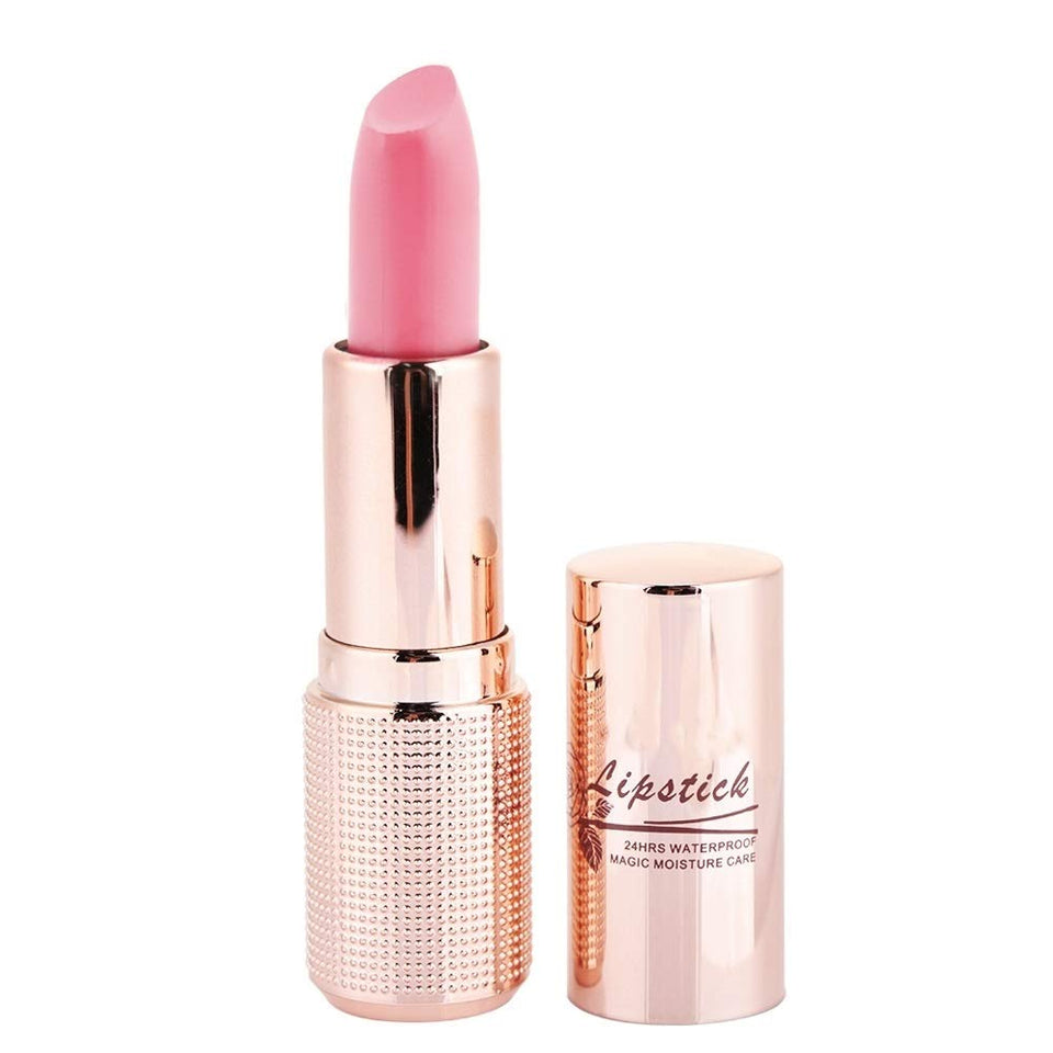 DEWIN Gold Tube Lipsticks Pintalabios de hidratación Profunda Cosméticos de Larga duración Pintalabios Brillo Labial Herramienta de Maquillaje Cosmético Labial (Color : 3)