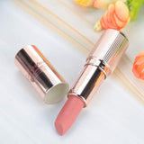 DEWIN Gold Tube Lipsticks Pintalabios de hidratación Profunda Cosméticos de Larga duración Pintalabios Brillo de Labios Herramienta de Maquillaje (Color : 5)