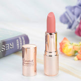 DEWIN Gold Tube Lipsticks Pintalabios de hidratación Profunda Cosméticos de Larga duración Pintalabios Brillo de Labios Herramienta de Maquillaje (Color : 5)