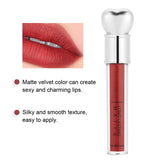 yuyte Mate Brillo de Labios, Duradero y no pegajoso Líquido Lápiz Labial Cosmético(09#)