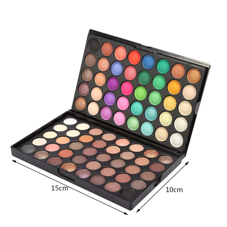 Sombra de Ojos Profesional 80 Colores Paleta de Sombras de Ojos Mate Paleta de Sombras de Ojos Set de Maquillaje cosmético