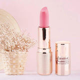 DEWIN Gold Tube Lipsticks Pintalabios de hidratación Profunda Cosméticos de Larga duración Pintalabios Brillo Labial Herramienta de Maquillaje Cosmético Labial (Color : 3)