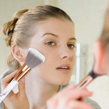 Pincel de maquillaje, 15 Unids/set Marbling Beauty Kit de Pinceles de Maquillaje Cepillo de Cejas Sombra de Ojos Cepillo Cosmético Profesional + Caja de Almacenamiento