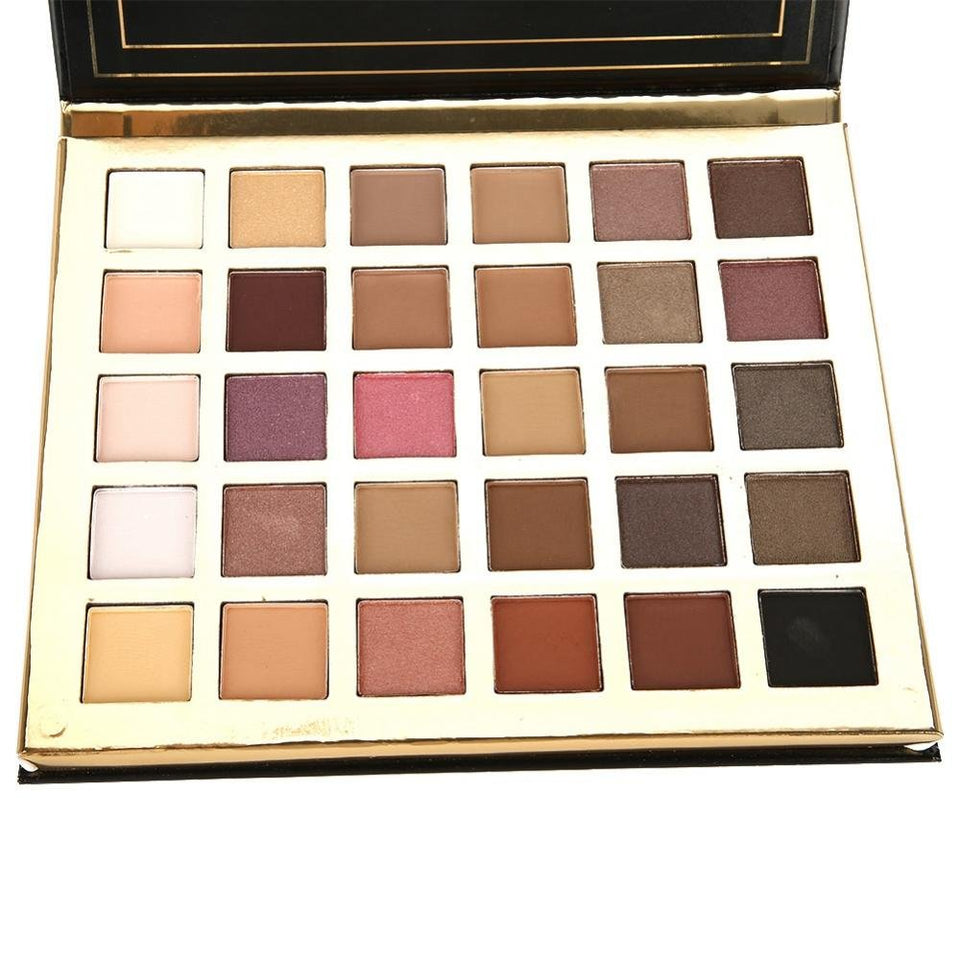 Sombra de ojos, Pearl + Sombra de ojos mate, Polvo fino, Resistente al agua duradera, Maquillaje Nude, Maquillaje ahumado para principiantes, Cosméticos, 30 colores