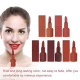 DEWIN Set de lápices labiales - Set de lápices labiales Mate de 5 Colores Maquillaje de Labios Lápiz Labial Natural de Larga duración Brillo Labial Cosmético