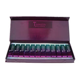 Fityle 12 Piezas Mate Lip Gloss Lápiz Labial Líquido Kit Cosmético De Larga Duración A Prueba De Agua