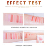 Hennta Nuevo 9 Color Shimmer Glitter Polvo de Sombra de Ojos Mate Sombra de Ojos Maquillaje cosmético Crepúsculo y Atardecer Paleta de Maquillaje Cosméticos