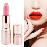DEWIN Gold Tube Lipsticks Pintalabios de hidratación Profunda Cosméticos de Larga duración Pintalabios Brillo Labial Herramienta de Maquillaje Cosmético Labial (Color : 3)