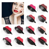 DEWIN Set de lápiz Labial Mate - Lápiz Labial de 12 Colores Lápiz Labial hidratante de Larga duración Brillo Labial Herramienta de Maquillaje cosmético