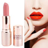 DEWIN Gold Tube Lipsticks Pintalabios de hidratación Profunda Cosméticos de Larga duración Pintalabios Brillo de Labios Herramienta de Maquillaje (Color : 5)