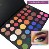 AveDistante 39 Colores Kit Sombras de Ojos, Paleta de Sombra de Ojos Paleta Básica para Principiantes Maquillaje Eyeshadow