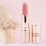 DEWIN Gold Tube Lipsticks Pintalabios de hidratación Profunda Cosméticos de Larga duración Pintalabios Brillo de Labios Herramienta de Maquillaje (Color : 5)