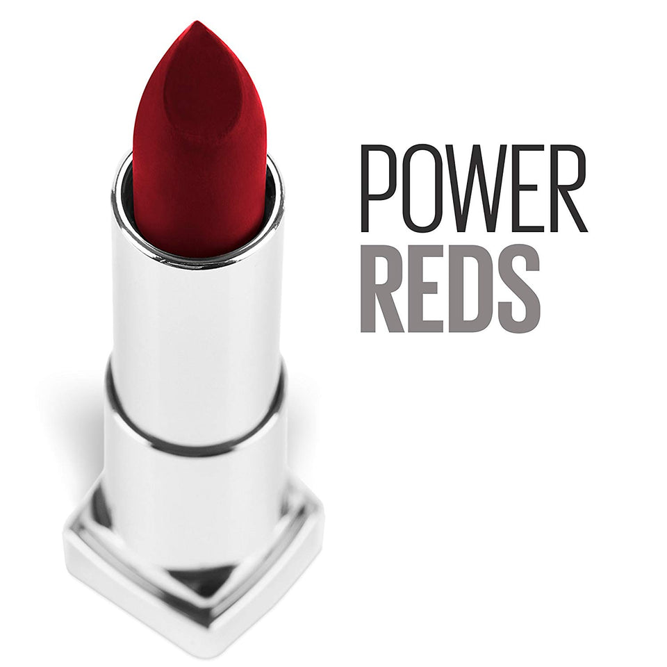 Maybelline Color Sens Vivids Lápiz Labial, color On Fire Red