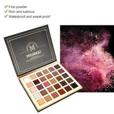 Sombra de ojos, Pearl + Sombra de ojos mate, Polvo fino, Resistente al agua duradera, Maquillaje Nude, Maquillaje ahumado para principiantes, Cosméticos, 30 colores