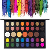 AveDistante 39 Colores Kit Sombras de Ojos, Paleta de Sombra de Ojos Paleta Básica para Principiantes Maquillaje Eyeshadow