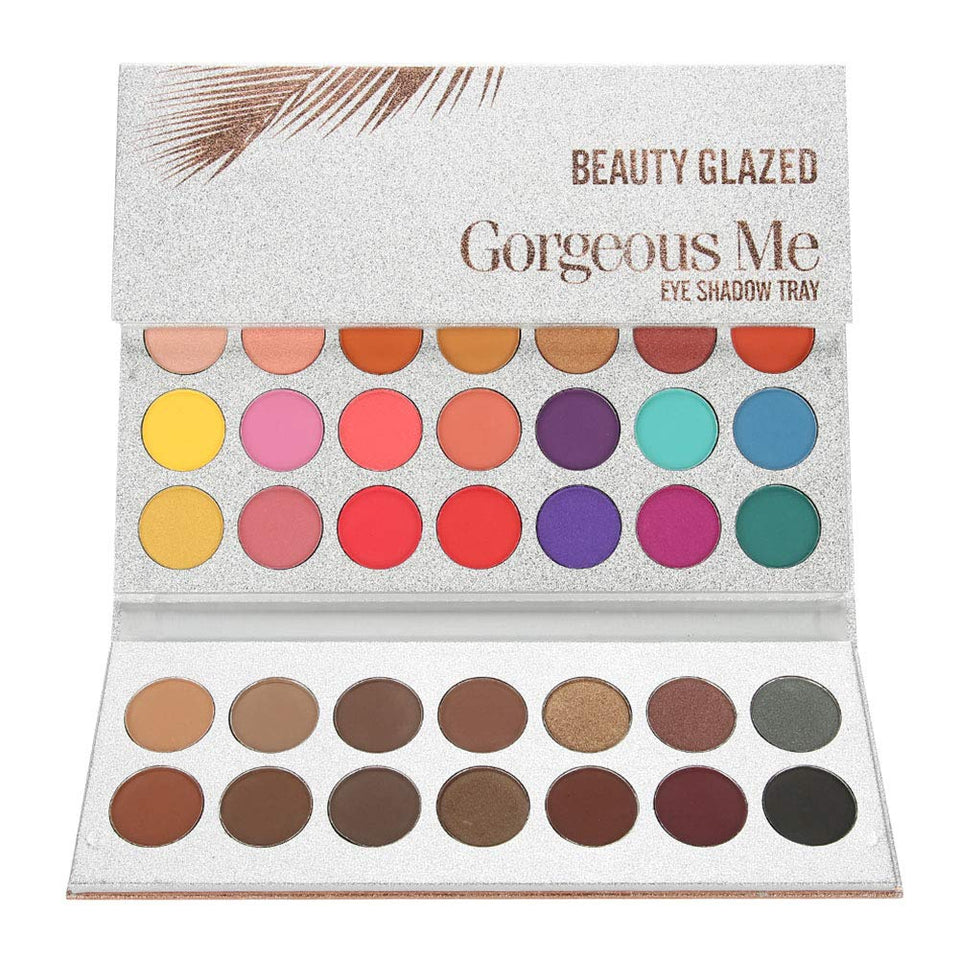 DeWin Paleta de Sombras de Ojos - Beauty Glazed 63 Colors Pearlescent Matte Eyeshadow, Cosméticos oculares, Paleta de Maquillaje