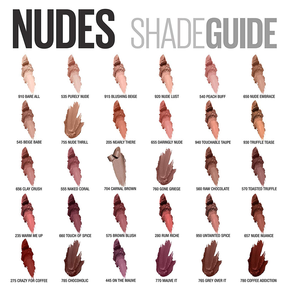 Maybelline New York Color Sensational 1pieza(s) barra de labios, Untainted Spice, 1 pieza