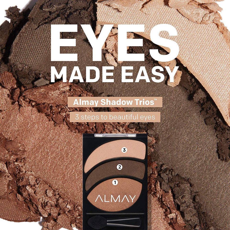 Almay Smoky Eye Trios, Coppery Blaze, 0.19 oz., eyeshadow palette (30)